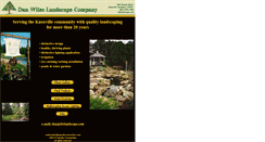 Desktop Screenshot of dwlandscape.com